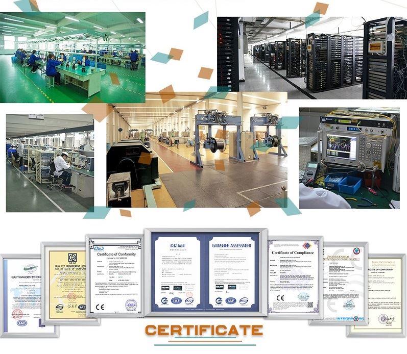 Company introduction and certificate