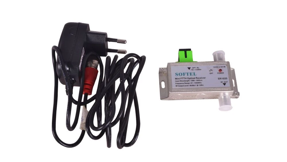 low noice catv node with AGC