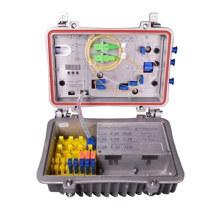 Receptor òptic exterior de 4 ports Catv