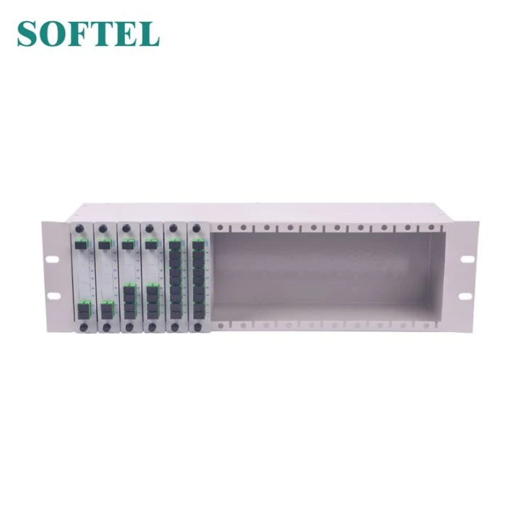 Splitter de fibra òptica de tipus casset LGX