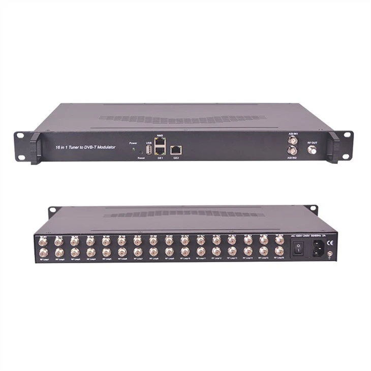 Sintonitzador 16 en 1 al modulador Dvb-t