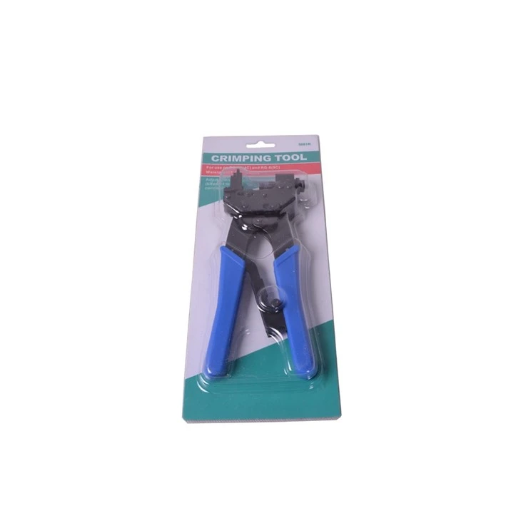 Eina de crimpar connectors F