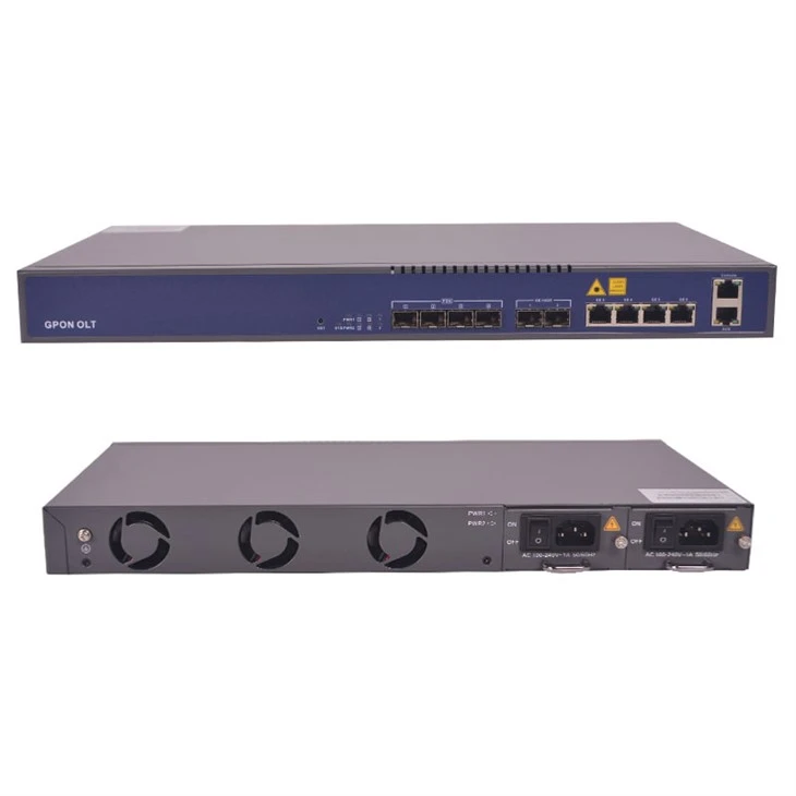 Gpon-OLT-4 PORT-G4V-fàbrica-softel-ftth